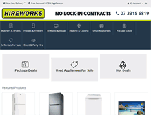 Tablet Screenshot of hireworks.net.au